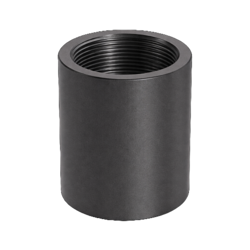 PF1T-ORC-CBB 3/8" X 1/4" 150# CS BLK MI RED. COUPLING PRESSURE FITTING THRD IMPORT